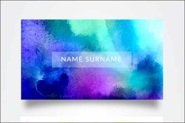 Painting Business Card Templates | Free and Premium 31+ PSD | Ai | Word | InDesign Formats